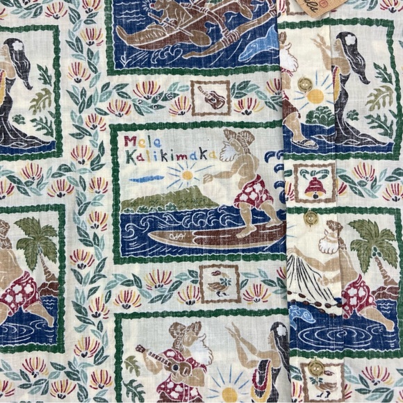 Reyn Spooner Mele Kalikimaka limited issue Hawaiian traditional Christmas XL - Picture 3 of 8